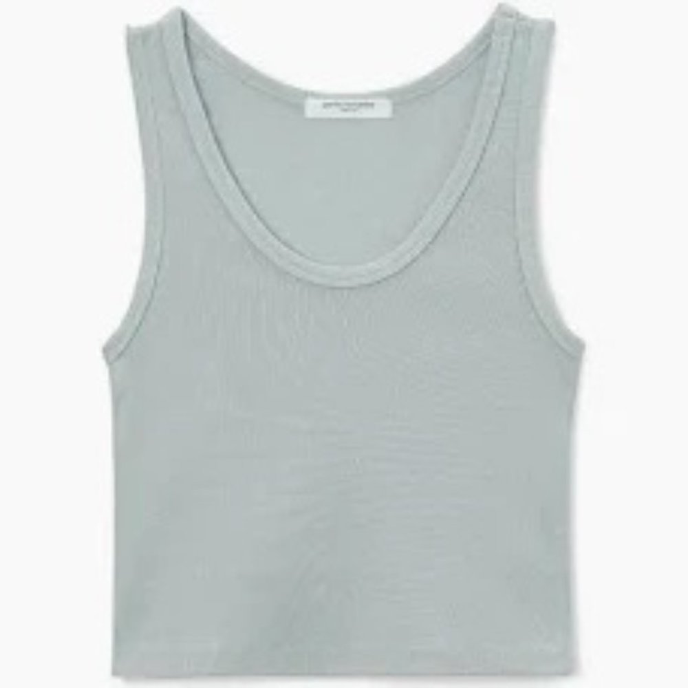 Perfect White Tee Blondie Tank Top, EUC